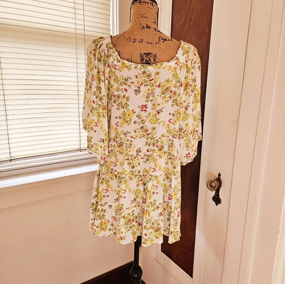 Cactus and Pearl Mini Floral Dress - Picture 6 of 16